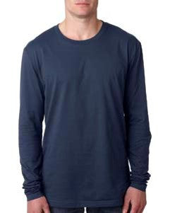 Men's Cotton Long-Sleeve Crew